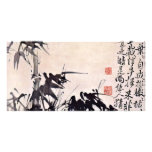 Bamboo By Hsü Wei (Best Quality) Personalized Photo Card