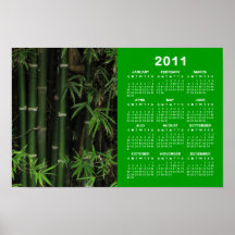 Bamboo ... Fao Rai, Nong Khai, Isaan 2011 Calendar Print