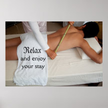 Bamboo Massage Posters