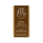 Bamboo Massage Therapy Shipping Label