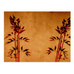 Bamboo on Parchment Postcards