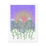 Bamboo Winter Postcard