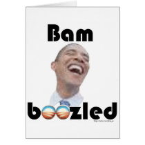 Bamboozled by Obama Greeting Cards