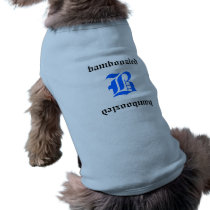 Bamboozled DoggyWear- Lt Blue/Black