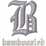 Bamboozled Men's Cotton SweatShirt- Blue/Grey embroidered shirts