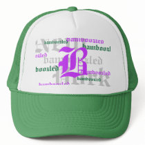 Bamboozled Womens Trucker Hat- Green/Purple/Green
