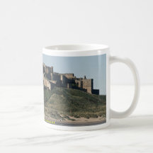 Bamburgh Castle, Northumberland, England, U.K. Coffee Mugs
