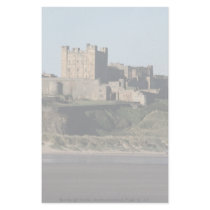Bamburgh Castle, Northumberland, England, U.K. Stationery Design