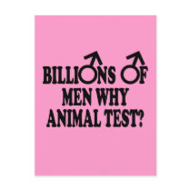 Ban animal testing funny slogan