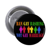 Ban Gay Bashing buttons