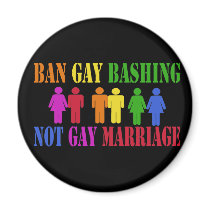 Ban Gay Bashing magnets