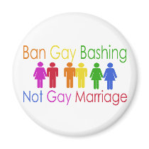 Ban Gay Bashing magnets