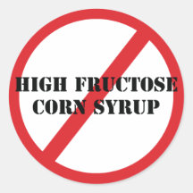 Ban High Fructose Corn Syrup Sticker