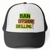 BAN OFFSHORE DRILLING MESH HATS