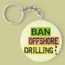 BAN OFFSHORE DRILLING keychains