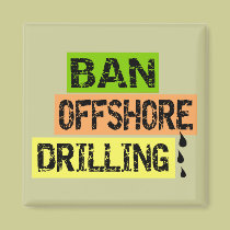 BAN OFFSHORE DRILLING magnets