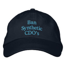 Ban Synthetic CDO's Embroidered Hat