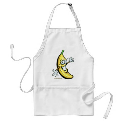 Banana Apron by FunGraphix