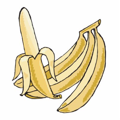 banana bunch acrylic cut out by doonidesigns
