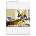 Banana CEO Funny Offbeat Cartoon Collectable Gifts cards