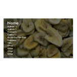 Banana chips business card template