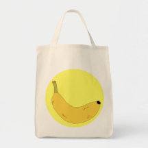 BANANA Grocery Tote Bag