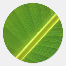 Banana Leaf Stickers