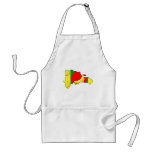 Banana Republic Flag Map full size Aprons