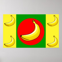Banana Republic Flag Posters