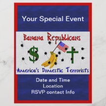 Banana Republicans Full Color Flyer