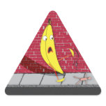 Banana Slipping on a Person Sticker