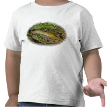 Banana Slug on Log Toddler T-Shirt