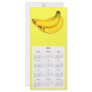 Banana Telephone and Calender card Custom Rack Cards