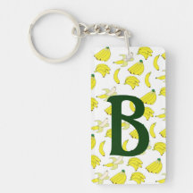 Banana Wallpaper Acrylic Key Chain