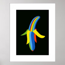 Banane - passepartout poster
