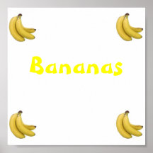 Bananes Posters