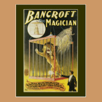 Bancroft the Magician c 1897 postcards