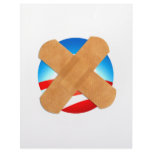 Band-aid No to Obamascare Personalized Letterhead