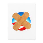 Band-aid No to Obamascare Postcard