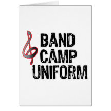 Band Camp Uniform Cards