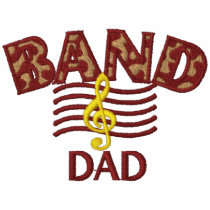 Band Dad Embroidered Polo Shirt