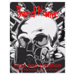Band Flyer Skull and Gas Mask