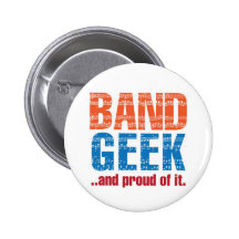 "Band Geek...and proud of it." Pin