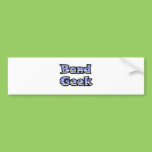band geek bumper stickers