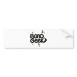 Band Geek bumper stickers