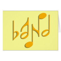 band greeting card