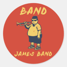Band, James Stickers