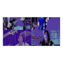 Band live July 2009 Custom Photo Card
