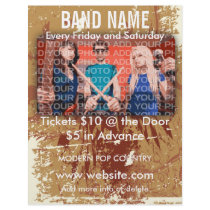 Band Name Music Flyer