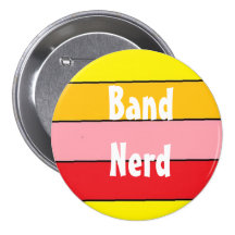 Band Nerd Button